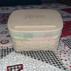 Recipe basket